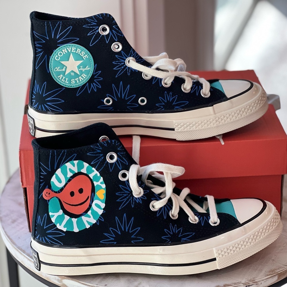 Converse Chuck 70 Hi Sunny Floral 5M 7W New Sneakers